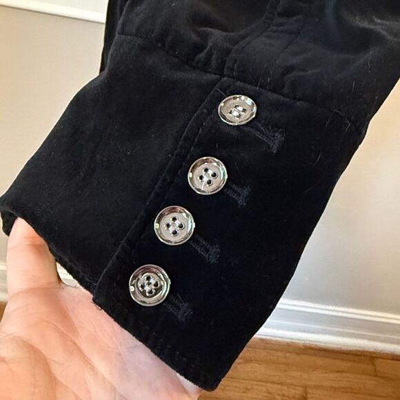 Chico's Black Velvet Cocktail Jacket - Picture 4 of 14